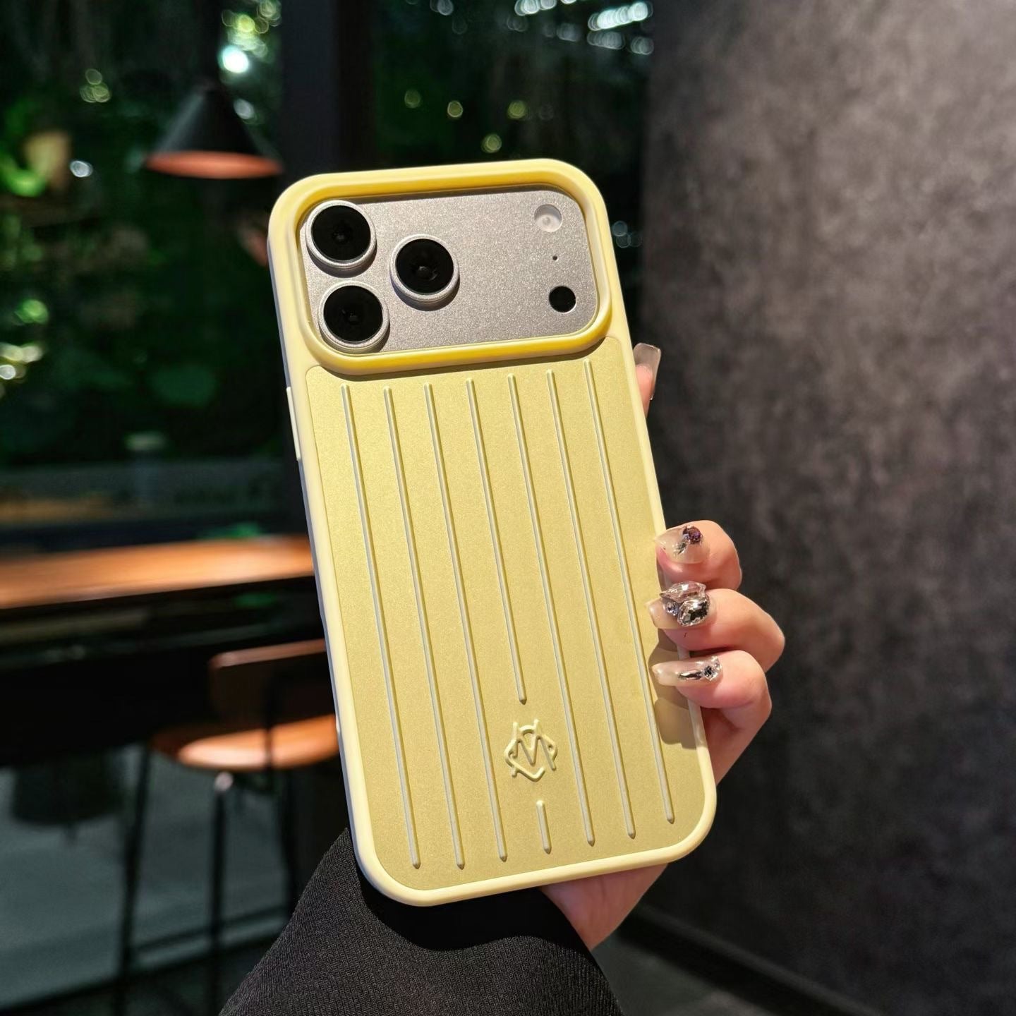 New Aluminum Alloy Apple/Red Suitcase-Style Full-Cover Phone Case Suitable for iPhone 16/15/14/13 Metal Models eprolo