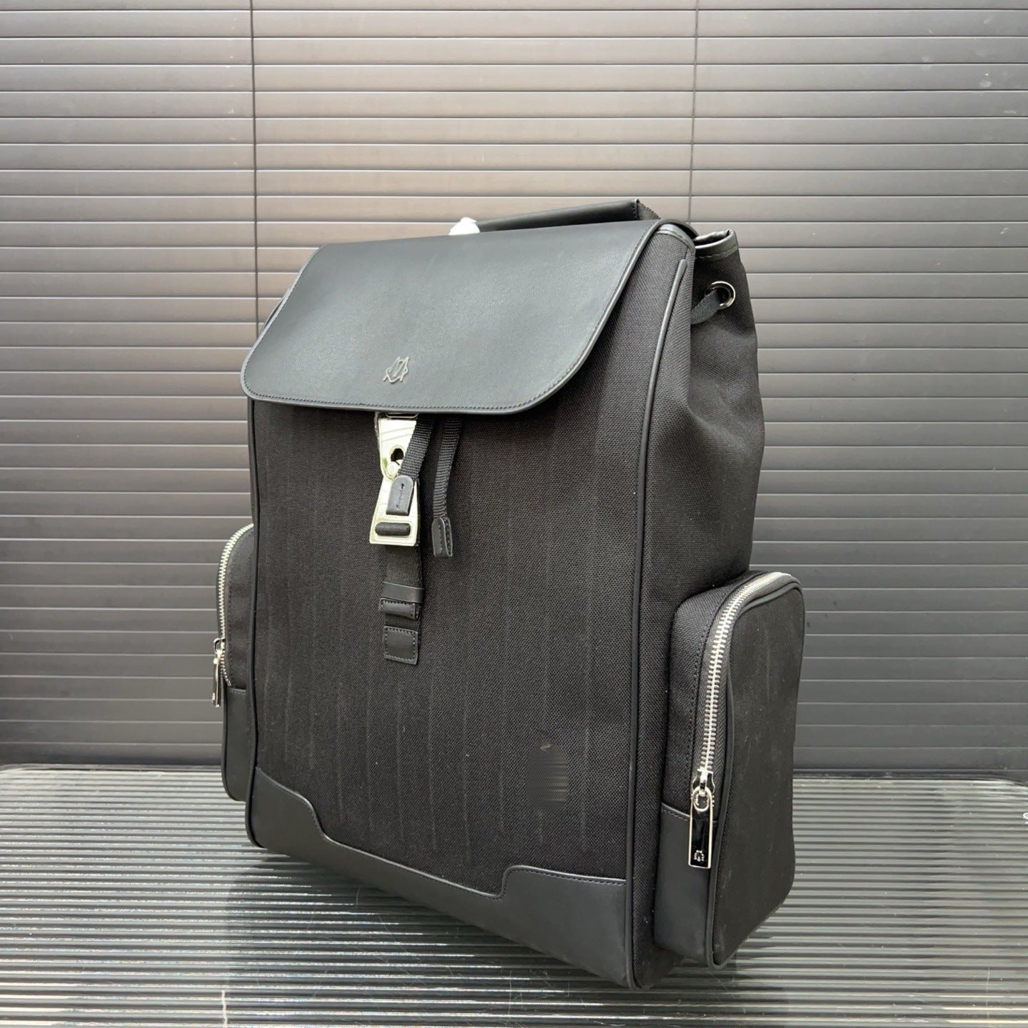 Rimnever Still Casual Sports Canvas Flap Backpack Backpack