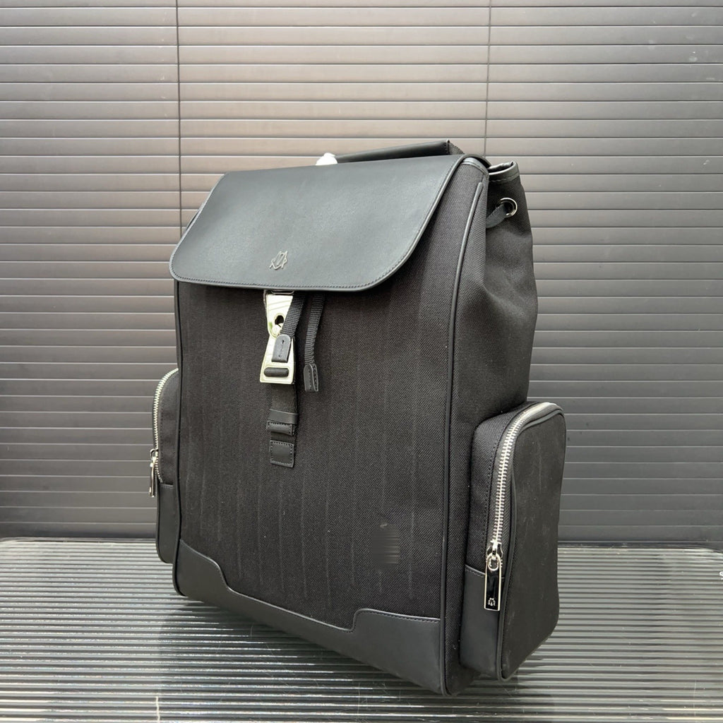 Rimnever Still Casual Sports Canvas Flap Backpack Backpack